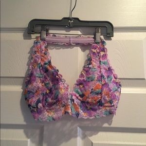 Purple bralet
